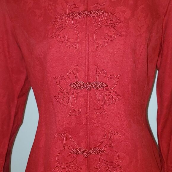 ☆HOST PICK Vtg red petite dress - Picture 3 of 11